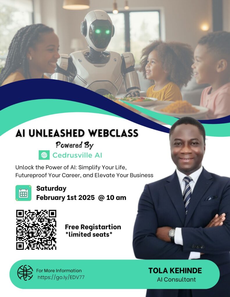 AI MASTERCLASS BY TOLA KEHINDE